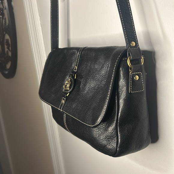 Beautiful Black Etienne Aigner Geniune Leather Shoulder Bag 🌻 - Picture 7 of 14